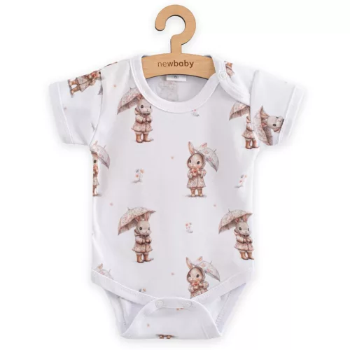 Baba rövid ujjú body New Baby For Babies bunny