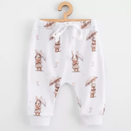 Pamut gyermek Jogger nadrág a New Baby For Babies bunny