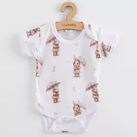 Baba rövid ujjú body New Baby For Babies bunny