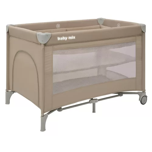 Baby Mix Lift utazóágy függeszthető ággyal, bézs