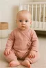 Baba muszlin kezeslábas New Baby pink