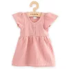 Baba muszlin ruha New Baby pink