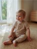 Baba muszlin szett póló és nadrág New Baby beige