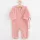 Baba muszlin kezeslábas New Baby pink