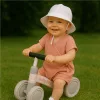 Baba nyári muszlin kezeslábas New Baby pink