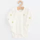 Baba Biopamut hosszú ujjú body New Baby Olives