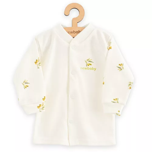 Baba Biopamut kabátka New Baby Olives