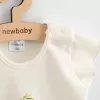 Baba Biopamut rövid ujjú ruha New Baby Olives