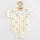 Baba Biopamut rövid ujjú patentos body New Baby Olives