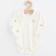 Baba Biopamut hosszú ujjú body New Baby Olives