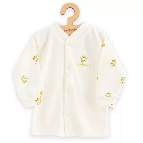 Baba Biopamut kabátka New Baby Olives