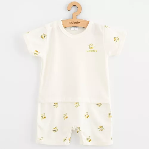 Baba Biopamut nyári overál New Baby Olives