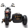Gyermek elektromos motor SideCar Baby Mix fekete