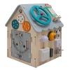 Fa interaktív Activity Board házikó Baby Mix szürke