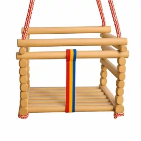 Baby Mix bükkfa gyerek hinta – természetes