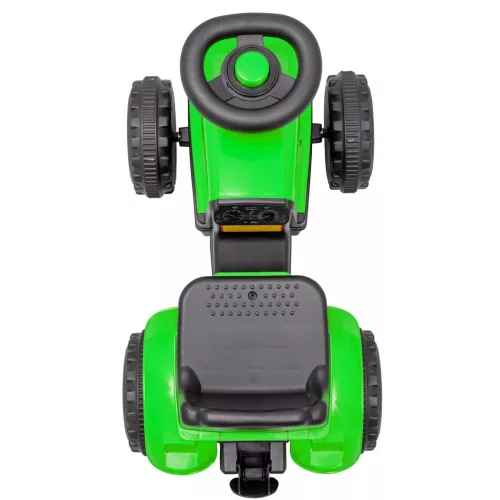 Gyermek lábbal hajtós traktor Baby Mix Benny zöld