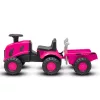 Gyermek lábbal hajtós traktor Baby Mix Benny rózsaszín
