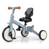 Gyerek háromkerekű bicikli 5az1-ben Milly Mally Optimus Max tolókarral denim