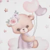 Pelenkázó lap Baby Mix Maci 47x70cm rózsaszín