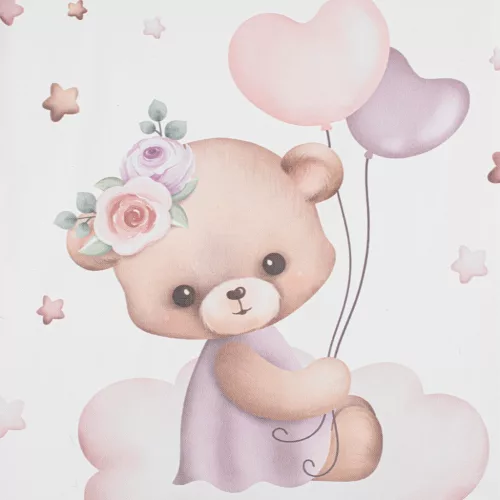 Pelenkázó lap Baby Mix Maci 47x70cm rózsaszín