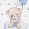Pelenkázó lap Baby Mix Maci 47x70cm kék