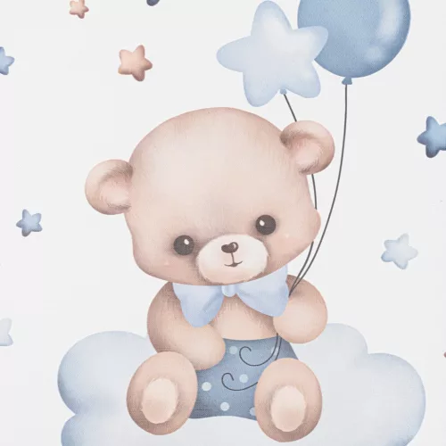 Pelenkázó lap Baby Mix Maci 47x70cm kék