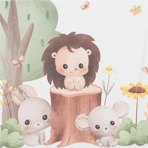 Pelenkázó lap Baby Mix Erdei állatok 47x70cm