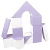 Habkockák – óriási építőkészlet 11 db white-lilac