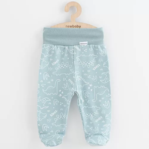 Baba lábfejes nadrág New Baby Classic II 3ks boy