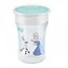 Bájos itató pohár Mini Magic NUK 360° fedéllel Frozen Elsa 230 ml