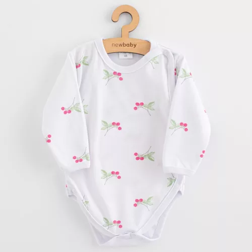 Baba body teljes hosszában patentos New Baby Classic II raspberry