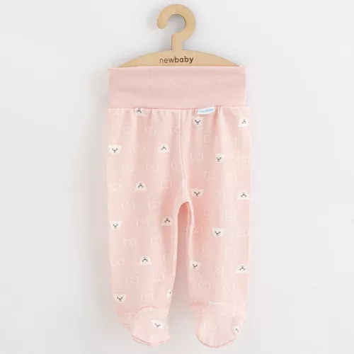 Baba lábfejes nadrág New Baby Classic II 3db girl