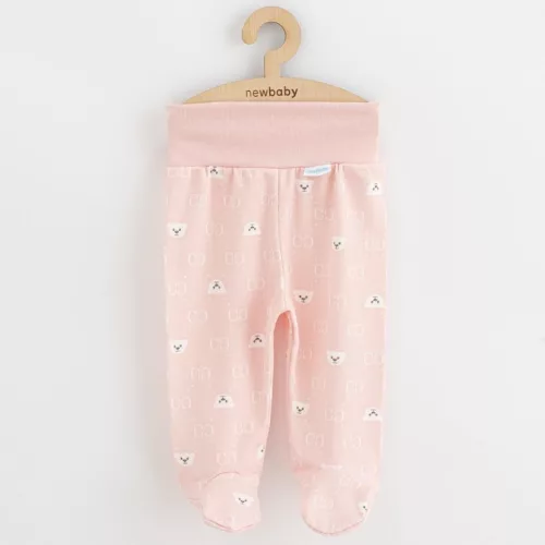 Baba lábfejes nadrág New Baby Classic II 3db girl