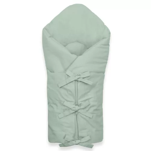 Klasszikus megkötős pólya New Baby sea green