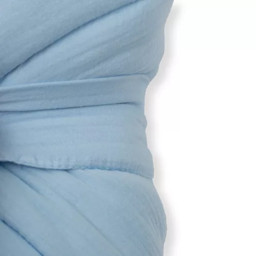 Muszlin megkötős pólya New Baby blue