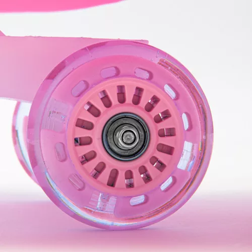 Gravitációs gyerekjármű LED-del Baby Mix G-Force babarózsaszín (Sérült csomagolás)