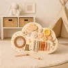 Montessori tevékenységi tábla Állatok Baby Mix