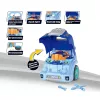 Realisztikus modell az autó elejének nyitható motorháztetőjével, Milly Mally N-GINE blue