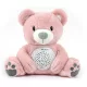 Plüss szundibarát maci projektorral Milly Mally Bear pink