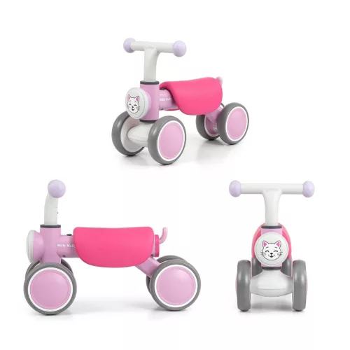 Gyerek futóbicikli  Milly Mally York pink