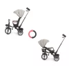 Luxus gyerek tricikli világítással Milly Mally Twinkle grey
