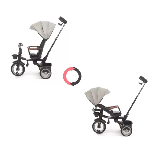 Luxus gyerek tricikli világítással Milly Mally Twinkle grey