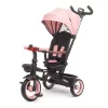 Luxus gyerek tricikli világítással Milly Mally Twinkle pink