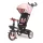 Luxus gyerek tricikli világítással Milly Mally Twinkle pink