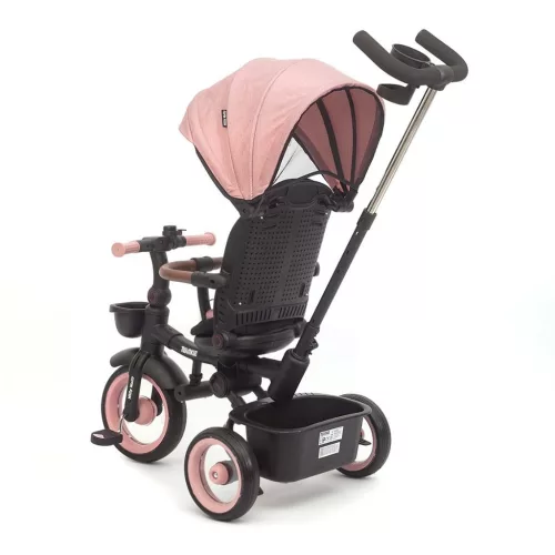Luxus gyerek tricikli világítással Milly Mally Twinkle pink