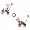 Luxus gyerek tricikli világítással Milly Mally Twinkle pink