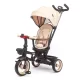 Luxus gyerek tricikli világítással Milly Mally Twinkle beige