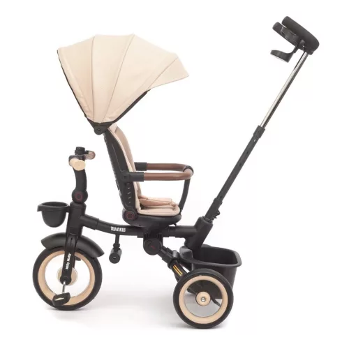 Luxus gyerek tricikli világítással Milly Mally Twinkle beige