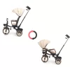 Luxus gyerek tricikli világítással Milly Mally Twinkle beige