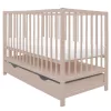 Gyerek kiságy fiókkal New Baby BASIC kasmír színű